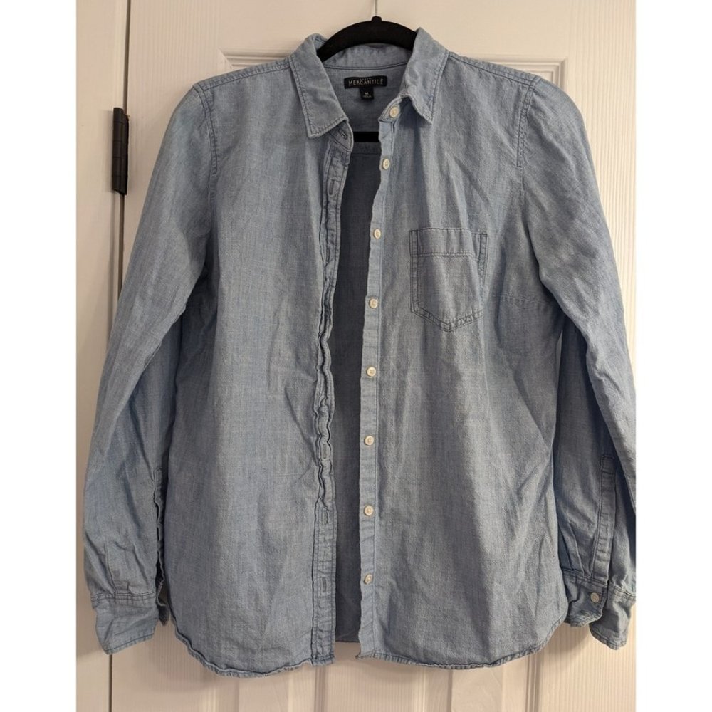 J. Crew Mercantile Button Down Shirt -- M
